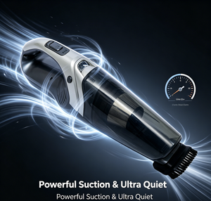 <span class=keywords><strong>Aspirateur</strong></span> de voiture portable <span class=keywords><strong>sans</strong></span> <span class=keywords><strong>fil</strong></span> puissant à cyclone, <span class=keywords><strong>pour</strong></span> la maison, avec filtre HEPA, batterie rechargeable USB 2200mAh, <span class=keywords><strong>chargeur</strong></span> de voiture - Product Image 2