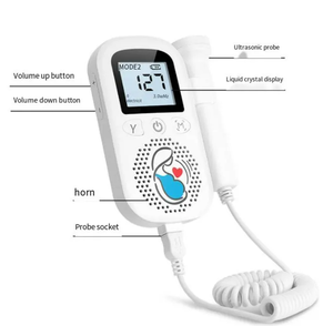 Monitor de Frecuencia Cardíaca <span class=keywords><strong>Fetal</strong></span> Portátil para Uso Doméstico, <span class=keywords><strong>Detector</strong></span> de Latidos Fetales para Mujeres Embarazadas - Product Image 3