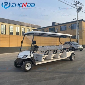 Carro Eléctrico de Lujo para 8 Pasajeros, Vehículo Utilitario de 8 Asientos, Carro de Golf Eléctrico para Uso en Resorts y Hoteles - Product Image 3