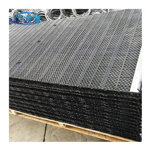 Nặng Crimped Wire Mesh Sắt 3Mm Huahaiyuan Máy Nghiền Màn Hình Rung Lưới Dệt Đồng Bằng Dệt Cấu Trúc Mạnh Mẽ Mỏ Sàng