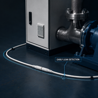 Câble de détection de fuite haute sensibilité tressé pour armoire électrique, pour la surveillance des équipements