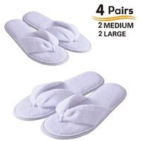 Vente en gros de pantoufles jetables pour hôtel pantoufles jetables d'intérieur en velours pantoufles jetables personnalisées bon marché pour hôtel