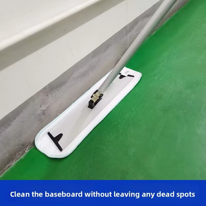 Vadrouille plate professionnelle à un balayage SMD nouvelle tige en alliage d'aluminium pour hôtel et ménage équipement <span class=keywords><strong>de</strong></span> <span class=keywords><strong>nettoyage</strong></span> entreprise <span class=keywords><strong>de</strong></span> <span class=keywords><strong>nettoyage</strong></span> - Product Image 2