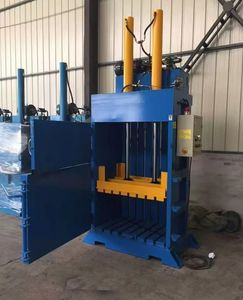 เครื่องอัด<span class=keywords><strong>กระดาษ</strong></span>แข็ง กล่องกระดาษ ขวดพลาสติก และฟิล์ม แบบไฮดรอลิก ใช้มือหมุน รุ่นแนวตั้ง - Product Image 3