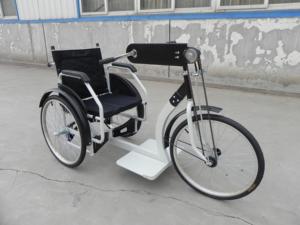 Alta qualità pieghevole manuale medico triciclo handicappato triciclo sedia a rotelle per disabili - Product Image 3