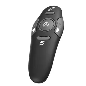 Pointeur de présentation sans fil USB 24 GHz pour <span class=keywords><strong>PowerPoint</strong></span>, télécommande à faible consommation avec lumière rouge pour enseignant - Product Image 4