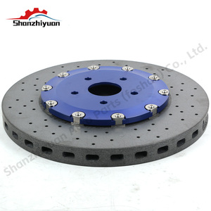 355*62 360*32 380*32 394*36mm Rotors <span class=keywords><strong>de</strong></span> frein en <span class=keywords><strong>c</strong></span>éramique <span class=keywords><strong>de</strong></span> carbone automatique Fibre longue CCB pour Honda S2000 Mitsubishi Lancer <span class=keywords><strong>Evolution</strong></span> - Product Image 3