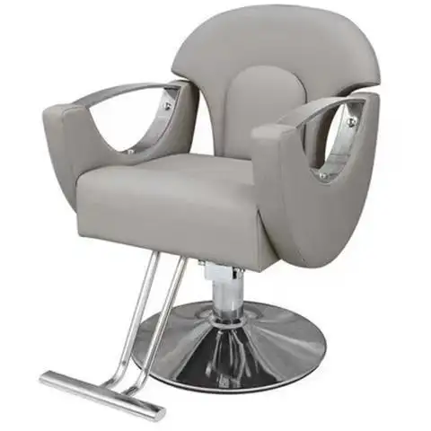 현대 디자인 살롱 의자 의자 조정 현대 살롱 헤어 스타일링 의자 유압 이발사 의자
