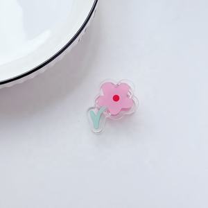 Types de clips de reliure en plastique de fleur <span class=keywords><strong>acrylique</strong></span> mélangés pour la maison d'école de bureau - Product Image 6