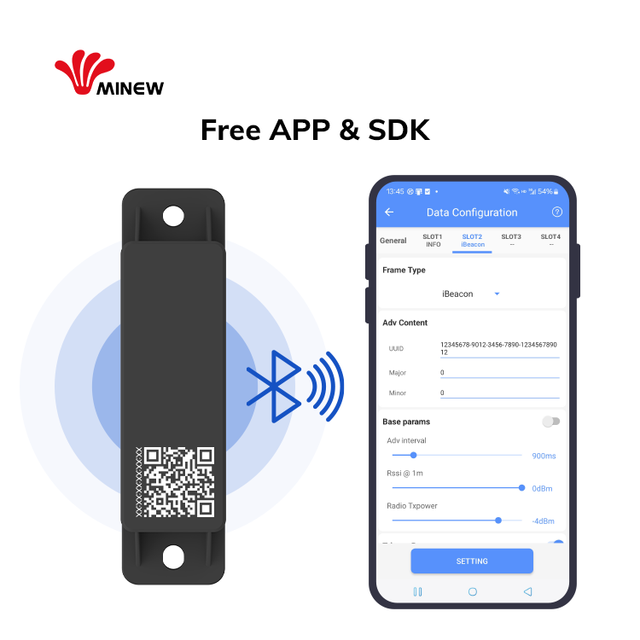 Pallet Beacon Shipping Container Trailer Tracker Bluetooth Tracker Tag Ble Asset Tag IoT Device Ibeacon Bluetooth Ble Beacon
