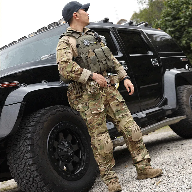 Emerson gear Custom G3 Camouflage Taktische Kleidung Hemd Hose Frosch anzug Kampf uniform Multi cam Taktische Uniform Mit Knies chützern