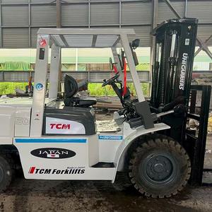 Gebrauchter TCM 5-Tonnen-Dieselstapler in gutem Zustand mit original japanischem Dieselmotor – TCM 5-Tonnen-Gabelstapler zum Verkauf - Product Image 5