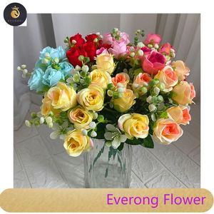 5 dents printemps <span class=keywords><strong>maçonnerie</strong></span> <span class=keywords><strong>rose</strong></span> pas cher <span class=keywords><strong>en</strong></span> gros fleurs artificielles <span class=keywords><strong>rose</strong></span> fleur artificielle - Product Image 2