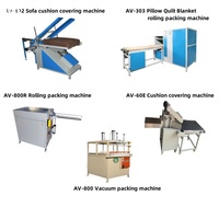 Machine à compresser les éponges, automatique, réglable, pour le conditionnement en rouleaux de matelas en mousse, scellage pneumatique, plastique, moteur, textiles