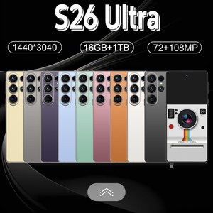 S26 Ultra Smartphone Business 6.9 <span class=keywords><strong>Pollici</strong></span> 5G 16GB+1TB Fotocamera 108MP 10 Core Android 15 Dual SIM Sblocco Facciale Mercato Globale - Product Image 6