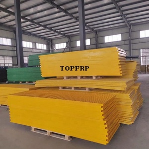 ตะแกรงไฟเบอร์กลาสแบบขึ้นรูป FRP ความแข็งแรงสูง - Product Image 3