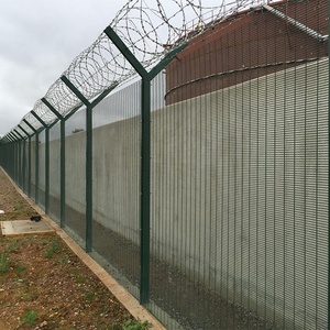 Tùy chỉnh giá rẻ mạ kẽm chống trộm 358 hàng rào dây lưới không leo lên xem rõ ràng 358 lưới hàng rào tấm - Product Image 3