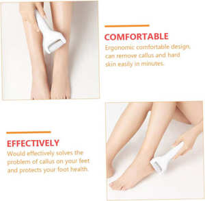 Rimuovi Calli Elettrico con Manico Lungo, Raspa per Piedi, Macchina per Pedicure Lavabile, Scrubber per Talloni per Uso Domestico e Alberghiero - Product Image 4