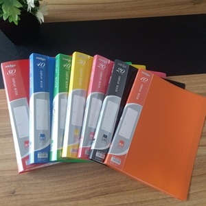 Folder sisipan buku daun longgar tebal tahan air bahan PP dokumen kantor ujian siswa kertas penyimpanan arsip Data - Product Image 1