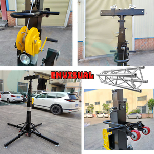 Location de mur vidéo LED extérieur pour événements, support de treillis à <span class=keywords><strong>manivelle</strong></span> avec éclairage, tour de levage de scène et <span class=keywords><strong>poignée</strong></span> de treillis publicitaire pour utilisation multimédia - Product Image 3