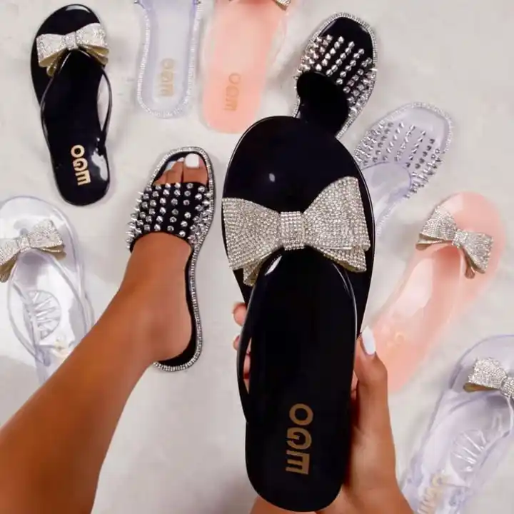 Stylo Womens Stylish Fancy Tpr Sole Comfortable Slip-On Flats/Sandals - –  SaumyasStore