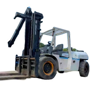 Montacargas Diésel TCM FD100 de 10 Toneladas, Motor de Combustión Interna, Componentes Originales Japoneses, Usado, Bajo Precio, 2012, Superventas - Product Image 1