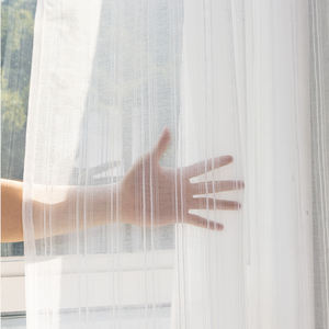 ผ้าม่านโปร่งแสงคุณภาพสูง ดีไซน์สวยงาม พร้อมส่ง น้ำหนักเบา สัมผัสนุ่ม ผลิตจากโรงงานโดยตรง เหมาะสำหรับตกแต่งบ้าน - Product Image 5