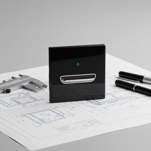 टॉगल रीसेट स्विच 86 ब्लैक ग्लास पैनल की अगुवाई वाली रोशनी ip20 लौ रिटरेंट इन्सुलेशन ewall सॉकेट सेट पूर्ण श्रृंखला - Product Image 1