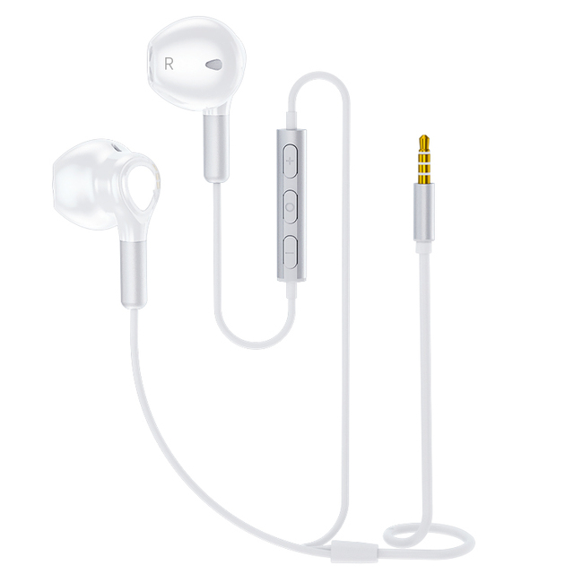 Wholesale 3.5mm Earphones Wired Earphones in Ear Magnetic Headset for Mobile Phone