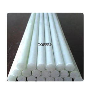 Fiberglass <b>Rods</b> Solid Glass Fiber <b>Plastic</b> <b>Rod</b> - Product Image 1