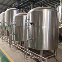 Fermenteur à bière en acier inoxydable pour brassage à domicile, fond de 500 l, 1000 l, 1 bbl, litre, avec veste de refroidissement, unité de fermentation conique pour vin, petite unité
