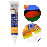 Gel parfumé attractif pour appâts de pêche UV, pour leurres souples, leurres durs, jigs métalliques, gel attirant pour poissons, matériel de pêche