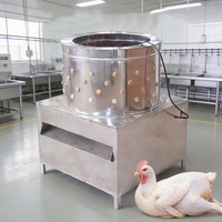 Plumeuse Électrique Commerciale pour Volailles – Machine à Épiler les Poulets, Canards et Oies – Équipement Électrique d'Épilation de Plumes de Volaille
