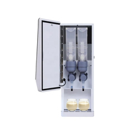 Distributeur automatique de thé au lait, de jus et de café instantané, personnalisé, compact, intelligent, à monnayeur, pour usage commercial
