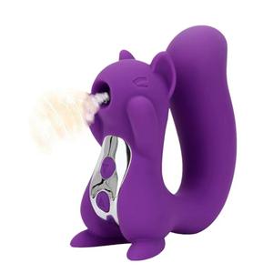 Vibromasseur écureuil animal pour stimulation vaginale clitoridienne Sex toy oral sexy avec fonction vibrante mamelon pour femme - Product Image 1