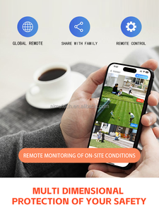 Năng lượng mặt trời ánh sáng đường phố và máy ảnh ngoài trời LED năng lượng mặt trời đường phố lũ ánh sáng đèn với ngoài trời 360 độ an ninh CCTV Camera Ngoài Trời 4 gam - Product Image 3