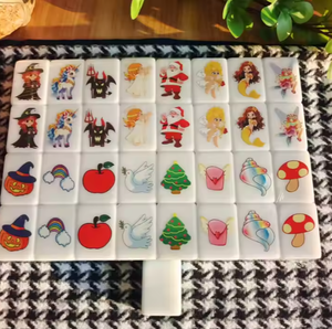 Cartoon <span class=keywords><strong>mahjong</strong></span> Cartes de <span class=keywords><strong>mahjong</strong></span> personnalisables Jeux traditionnels <span class=keywords><strong>chinois</strong></span> - Product Image 4