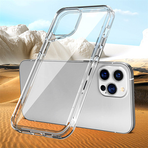 Coque <span class=keywords><strong>de</strong></span> téléphone portable transparente à 4 coins antichoc pour <span class=keywords><strong>iPhone</strong></span> 17 Pro Max 17 Air 17 16 15 14 13 12 <span class=keywords><strong>11</strong></span> - Product Image 4