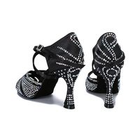 Chaussures de danse latine de haute qualité à semelle souple pour le tango et la danse de salon, chaussures de danse classiques pour femmes, neuves de notre usine