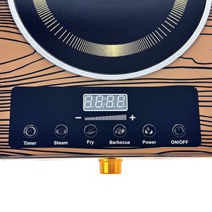 Cocina de <span class=keywords><strong>Gas</strong></span> de 2 Quemadores Ridax OEM/ODM, Cocina Eléctrica de Cerámica de Alta Potencia de 2200 W, Placas de Cocina Eléctricas, Cocina Infrarroja con Temporizador - Product Image 5
