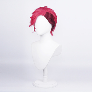 Parrucca Corta Bicolore per Adolescenti Vi Viola Cosplay da Arcane: League of Legends - Product Image 3