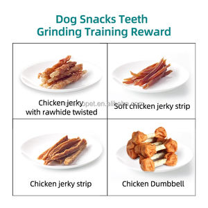 Snack de carne seca para perros Wanpy, Rollo triturado de pollo, 400g, nutritivo, limpieza de dientes y huesos, recompensa, entrenamiento, snack seco para perros - Product Image 6