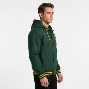 Plus Size Men's Embroidered Casual Autumn Polar Fleece Jacket Single Button Soft Polyester Fabric Thick Outdoor Recreation <b>Coat</b> - Product Image 4