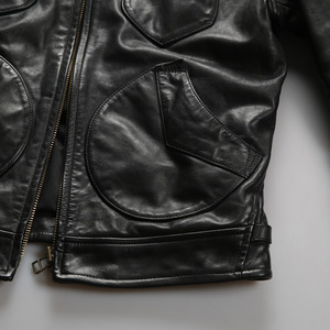 <span class=keywords><strong>Veste</strong></span> en cuir de cheval de haute qualité unisexe, printemps, automne, hiver, fermeture éclair, style rétro américain, <span class=keywords><strong>veste</strong></span> en cuir véritable - Product Image 5