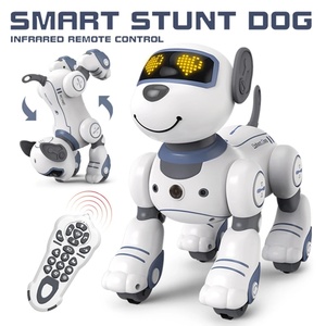 Robot chien télécommandé multifonction à commande vocale SJY-BG1533, robot chien RC intelligent avec contrôle des roues - Product Image 4