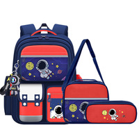 Ensemble de sacs d'école sur le thème des astronautes pour les élèves du primaire, sac à dos pour garçons et filles de la 1ère à la 6ème année