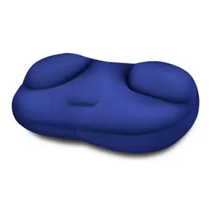 Oreiller ergonomique à perles d'air 3D micro-perles Airball, à col rond, pour canapé de couchage et positionnement de lit, pour dormir les œufs