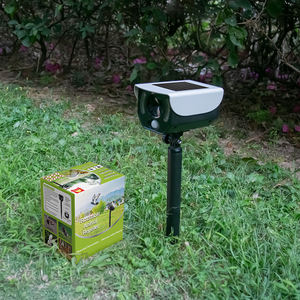 AOSION AN-B879 için ultrasonik güneş hayvan kovucu katı ABS malzeme cihazlar için kedi köpek geyik tilki kuş piller tarafından desteklenmektedir - Product Image 2