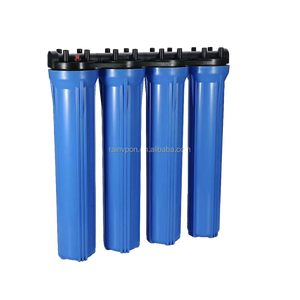 Filtro de agua para toda la casa de Italia de 3 etapas de 20 pulgadas Triple Big Blue Housing de <span class=keywords><strong>Metatecno</strong></span> y KAMAMUTA para uso doméstico - Product Image 1