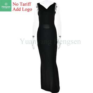 ชุดเดรสสำหรับงานพรอมฤดูร้อนของผู้หญิงชุดเดรสแม็กซี่แบบยืดได้ - Product Image 2